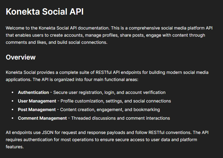 Konekta Backend